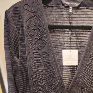 Ming Wang Sweeater/Jacket, black, XL